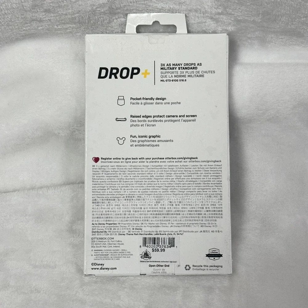 OtterBox Princess Jasmine Drop+ Ultra Thin Design Case For‎ iPhone 13 NIB